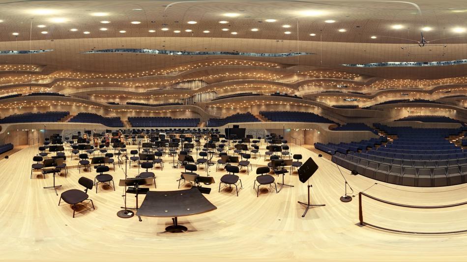 VR-Aufnahme Elbphilharmonie