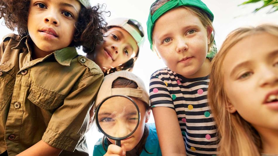 Kinder begeben sich auf Klimamission