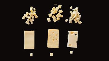 Emmentaler, Tilsiter und Bergkäse