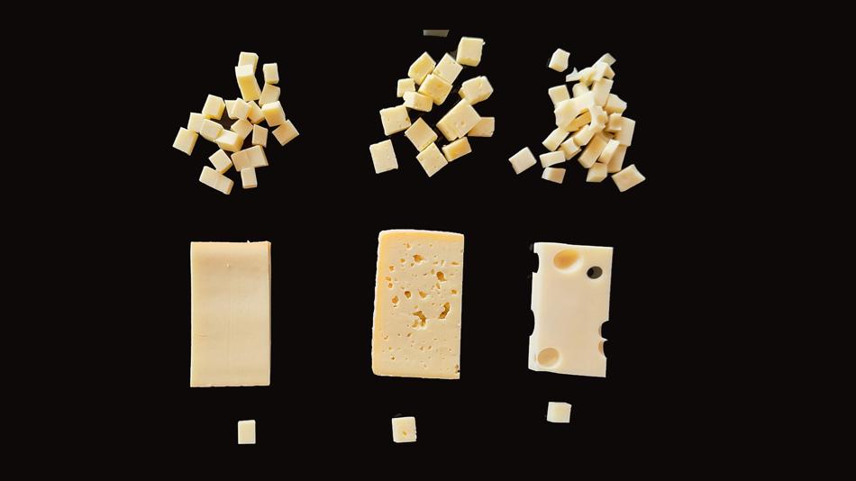 Emmentaler, Tilsiter und Bergkäse