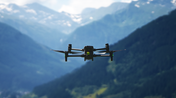Drohne zur Beobachtung von Wildtieren