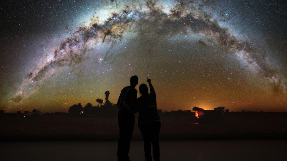 Eine Reise durchs Universum im Deep Space 8K