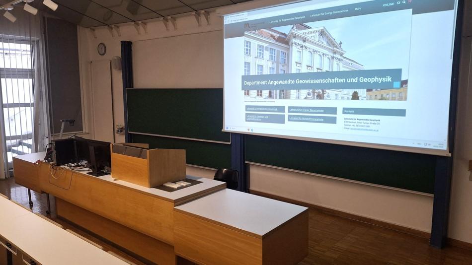 Peter-Tunner-Hörsaal der Montanuniversität Leoben