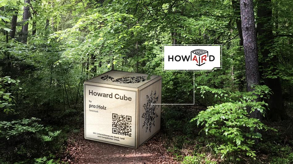 AR-Holzwürfel "HOWARD"