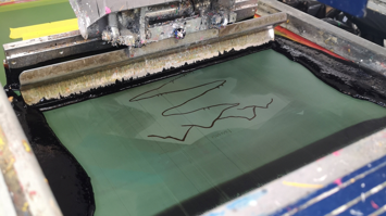 Pflanzliche Siebdruckfarben