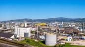 Panoramabild Chemiepark Linz