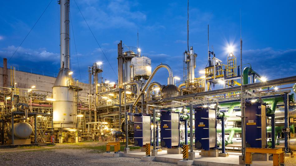 Ammoniakanlage Chemiepark Linz