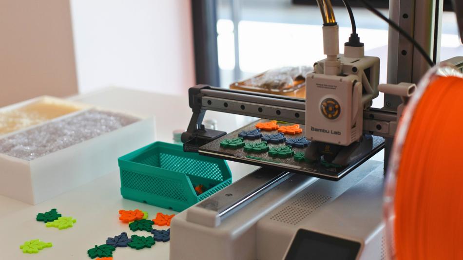 Vom Rohstoff zum Filament für den 3D-Druck.