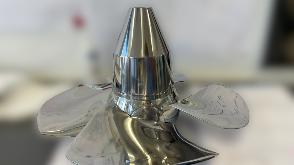 Metall 3D Druck eines Kaplanlaufrades