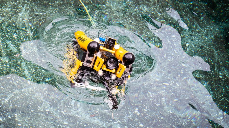 Tauchroboter zur Unterwasserinspektion
