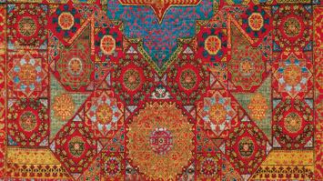 Mamluken-Teppich Ägypten, Kairo, um 1500