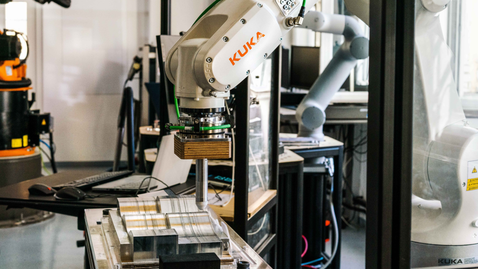 Können Roboter die Umgebung ertasten und wir dabei zuschauen?