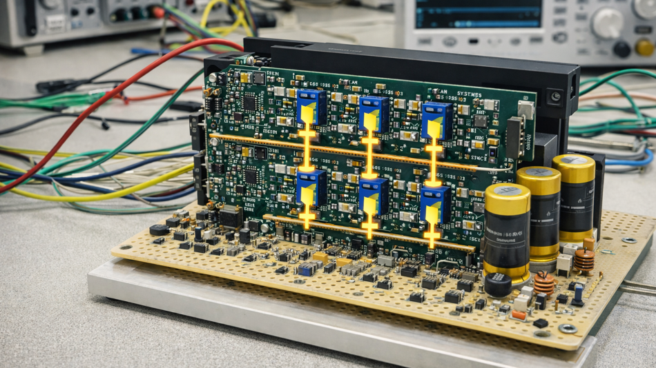 Hocheffizienter dreistufiger Wechselrichter