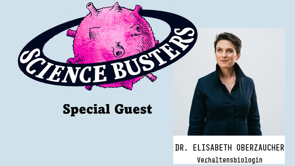 Elisabeth Oberzaucher von den Science Busters