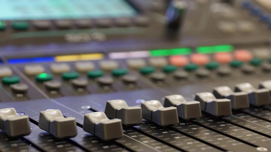 Spuren vermischen Mischpult