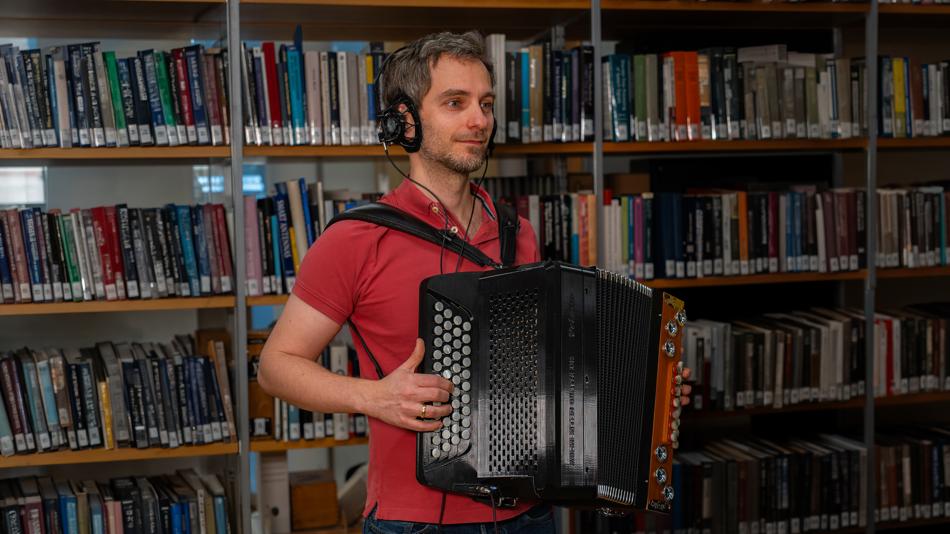 Augmented Quetschn wird gespielt