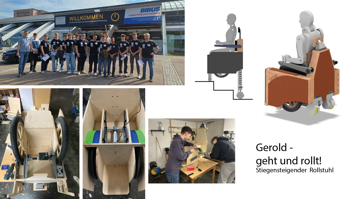 "Gerold" - geht und rollt