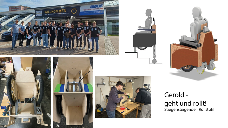 "Gerold" - geht und rollt