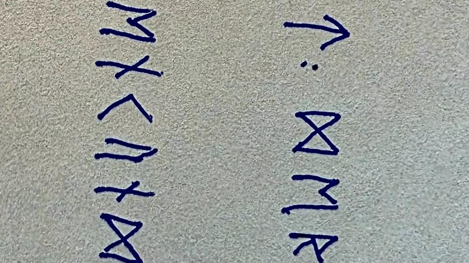 Text in Runenschrift