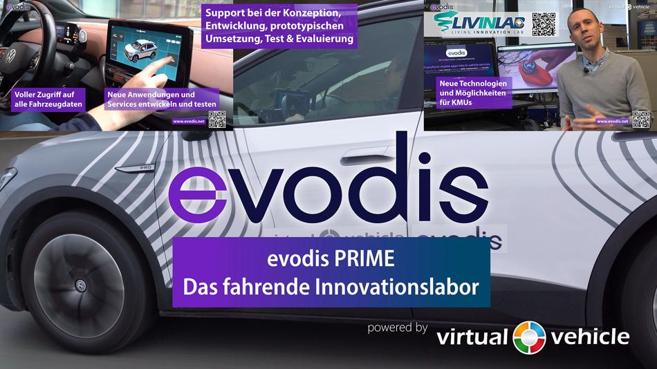 VIRTUAL VEHICLE evodisPRIME - Das fahrende Innovationslabor