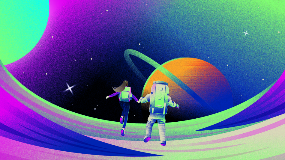 Logo der Initiative "Astronaut for a Day"