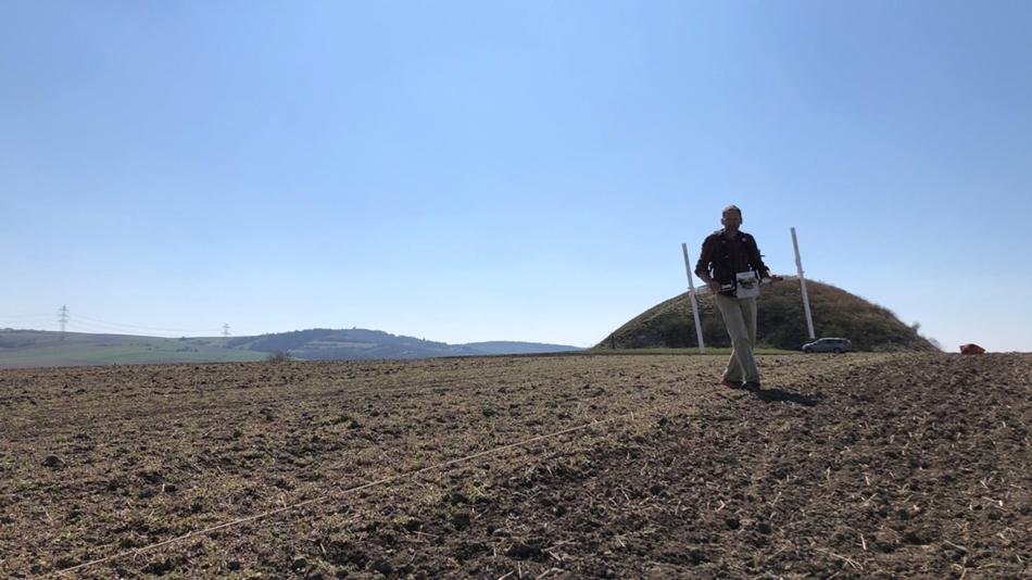 Geophysikalische Messungen im Umfeld des Großgrabhügels von Niederhollabrunn