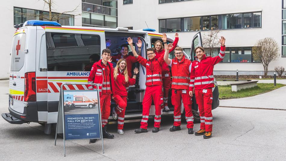 Studierende als Rettungssanitäter "Premedics"