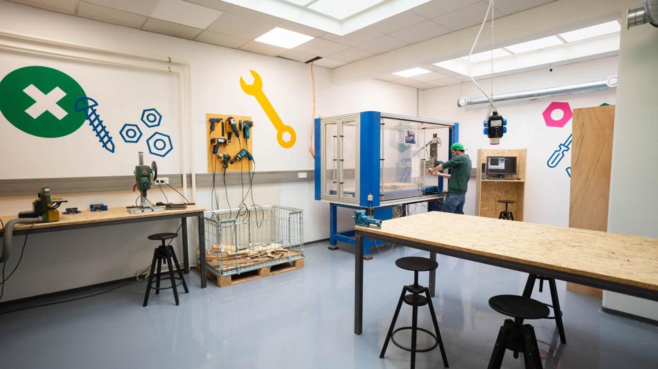 Happylab Wien, Blick in eine Werkstatt