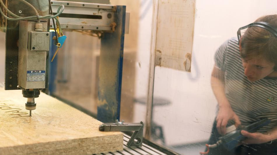 Happylab Wien, CNC-Fräse